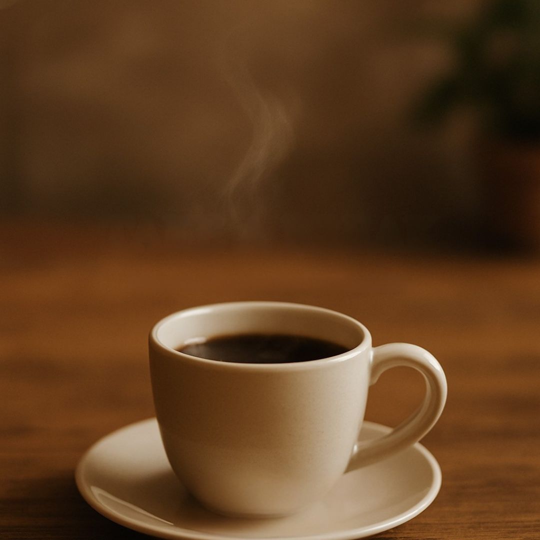 落ち着いた雰囲気のカフェ内装