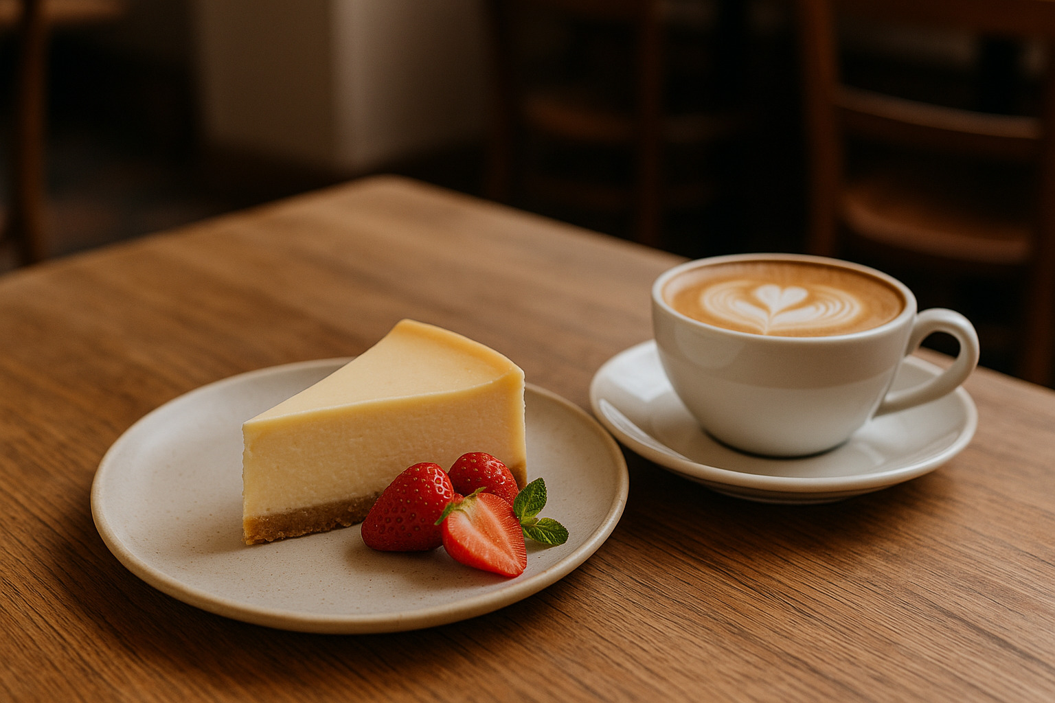 自家製チーズケーキ