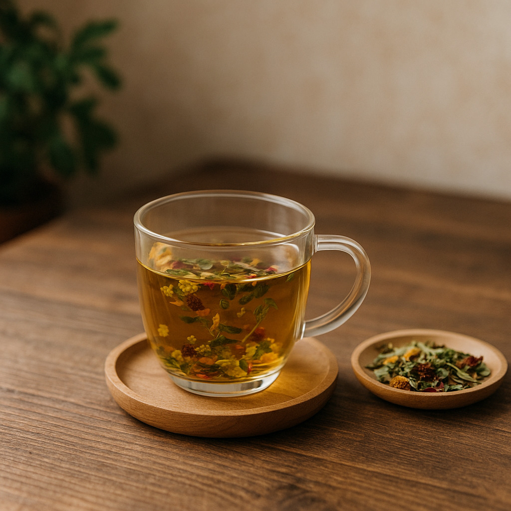 季節のハーブティー